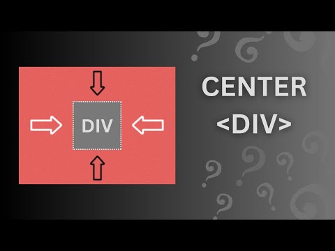 How to Center a DIV | Easy and Simple | HTML and CSS