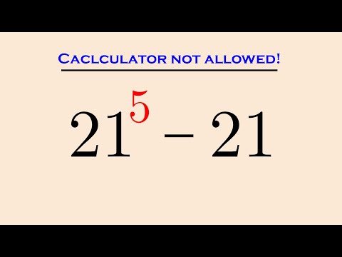 Nice Algebra Olympiad Maths Problem | Calculator not alllowed!