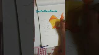 #shorts oval shape fish 🐟 #easydrawing #easysketch #kidsdrawing #simpledrawing