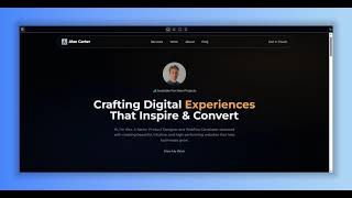 Generate a Product Designer Portfolio Website | WebbsAI Prompt Tutorial