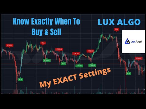 The EXACT settings I use for Lux Algo! TELLS ME EXACTLY WHEN TO BUY & SELL (Lux Algo Update)