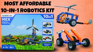 Most Affordable 10-in-1 Robotics Kit for Beginners | Avishkaar MEX Robotics Explorer Kit Review