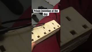 Prison invention of the day… #prisonexperience #prisonschool #prisonlife #stitch