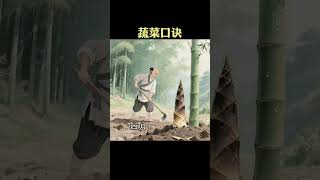 一年四季蔬菜口诀 #中國醫 #蔬菜 #养生就是养健康