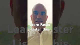 Learn Faster Anything with this Core Quality | Dr Avanish