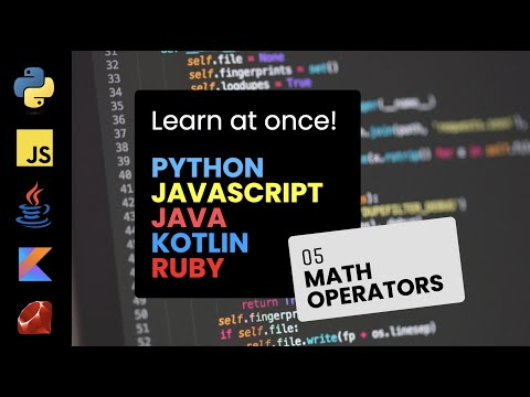 05. Math operators - Programming Tutorial