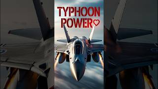 Eurofighter Typhoon🔥 Europe’s Fastest Combat Jet #shorts #fighterjet #europe