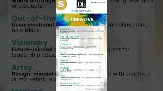 Other ways to say creative in Business English #BusinessEnglish #EnglishVocabulary #SpeakFluently
