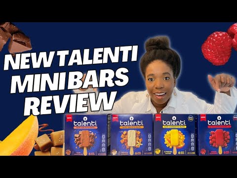New talenti gelato bars review! #talenti
