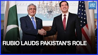 Marco Rubio Praises Pakistan’s Role in Global Peace During First Meeting With Deputy PM Dar | US