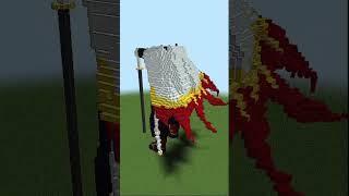 【マイクラ】-鬼滅の刃-煉獄さんを作ってみた！【炎柱】