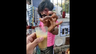 Subscribe @YumYumIndia  🎉 | Dolly ki famous Chai in Nagpur | Most Viral Chaiwala in India #shorts