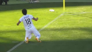 【PK奪取&ゴールシーン】新加入の橘田健人のダブルタッチドリブル。川崎修平の巧みな浮かしから山根視来のハンド。パトリックのゴールシーン ゼロックススーパーカップ　川崎フロンターレーガンバ大阪
