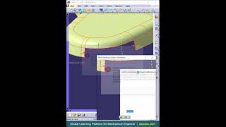 Multisection error fixed by taking complete edge surface in Catia V5 | Part 1