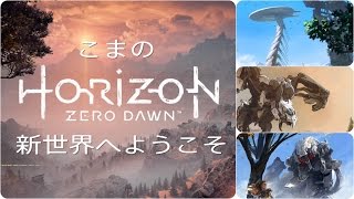 ＃１【HORIZON】期待のTPS！オープンワールドアクションRPG【ZERO DAWN】