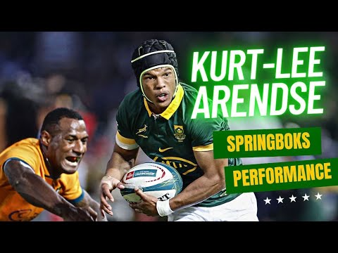 Kurt-Lee Arendse Performance vs Wallabies | Rugby Championship 2023 | #savsaus
