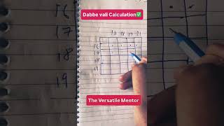 Calculation Dabbe vali ✅✅ #ssc #cgl #chsl #calculation #addition #multiplication #ssccgl #sscchsl