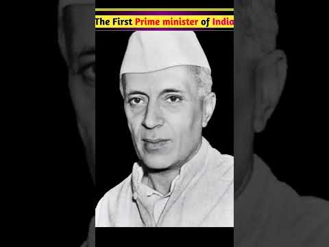 Who was the first prime minister of India🤔|| #shorts #youtubeshorts #qna #popular
