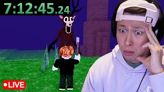 stream ends when i survive 500 NIGHTS in the forest (HELP ME)