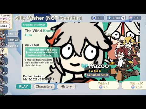 【原神】关于我抽万叶那些破事▄█▀█●  #精神状态良好