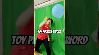 Comparing toy pirate swords purchased from Amazon #shorts