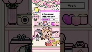 life as an influencer in toca boca ! #shorts #viral #tocaboca #tocalifeworld #influencer
