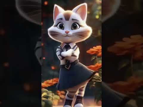 cute cat dance #funny #cute #love #cat #dance #trendingshorts #ai #aitools #digitalart