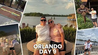 Walt Disney World Day 9 April 2025 | Epcot | Disney's Polynesian Resort| Club level | Disney Springs
