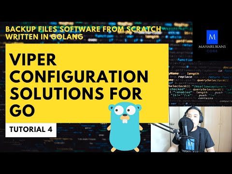 Viper Configuration Solutions - Backup Files Software From Scratch Written in Golang Tutorial #4