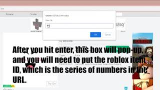ROBLOX Javascript Limited Sniper Working Oct 2020! Read Desc