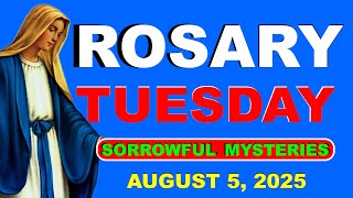 Holy Rosary For Today | Sorrowful Mysteries 8/5/2025 | Catholic Rosary Prayer —Holy Rosary 247