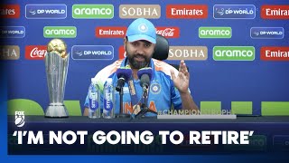 'Make sure no rumours are spread' - Rohit Sharma reflects on Champions Trophy win I Press Conference