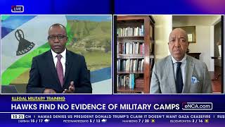 Illegal Military Training | Hawks find no evidence of military camps