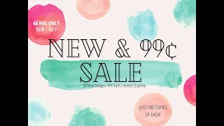 Best of New & 99¢ Designs & Fonts from So Fontsy | December 2022
