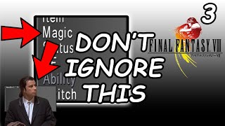 The Magic Menu WILL help you with Junction Magic in Final Fantasy 8