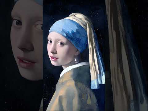 Girl with a Pearl Earring: The Mystery ##Shorts #Viral #YouTubeShorts #Trending #arthistory #facts