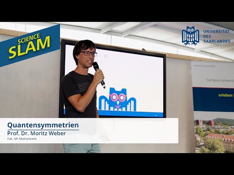 Science Slam − Prof. Dr.  Moritz Weber (Fak. MI Mathematik): Quantensymmetrien