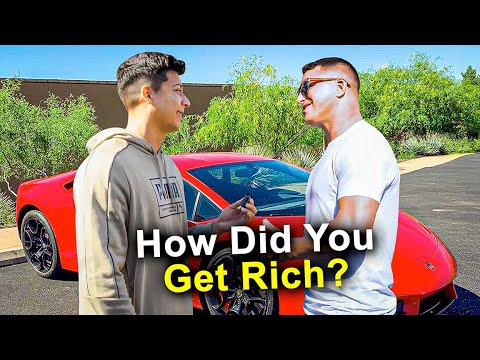 Asking Luxury Car Owners How They Got Rich!