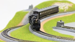 KATO Nゲージ鉄道模型 (2016) D51 蒸気機関車 (標準形)組立と走行テスト