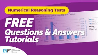 Numerical Reasoning Test Practice Questions & Answers (2025) | 5 Worked Solutions & Tutorial!