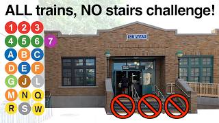 I rode EVERY subway (-Z) and barely lifted a foot!
