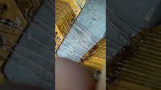Solusi flexible lcd sobek | Jumper flexible lcd #repairlcd #flexiblelcd