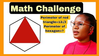 A Nice geometry math question| solve for perimeter of the hexagon