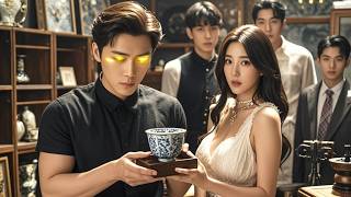The poor boy awakens his clairvoyance and sees that the old antique is worth 100 million