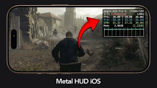(iOS FPS Meter) Enable Metal Performance HUD on iPhone & iPad - Metal HUD Mobile Config