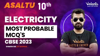 Electricity - Most Probable MCQ's | Shimon Sir | Vedantu Master Tamil