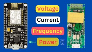 PZEM 004T Sensor with NodeMCU And Blynk App | Voltage | Current | Frequency