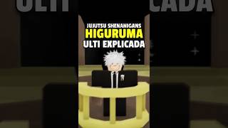 ULTIMATE Y DOMINIO DE HIGURUMA EXPLICADOS!  #roblox #jujutsushenanigans #humor #update