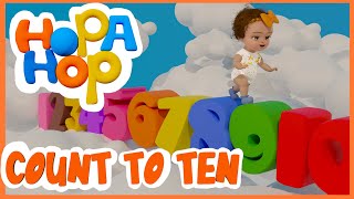 Counting From One to Ten Song - Song for Kids - HopaHop