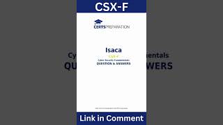 CSX-F Exam Questions | Cyber Security Fundamentals